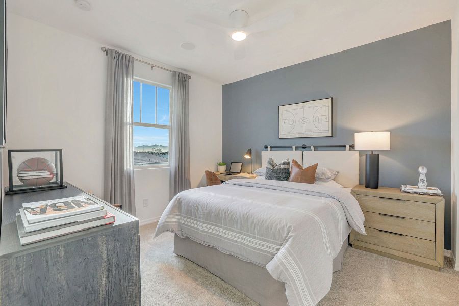 Representative furnished interior of a home built from the Lagoon by Mattamy Homes in Tyler Ranch, Buckeye (Image 39).