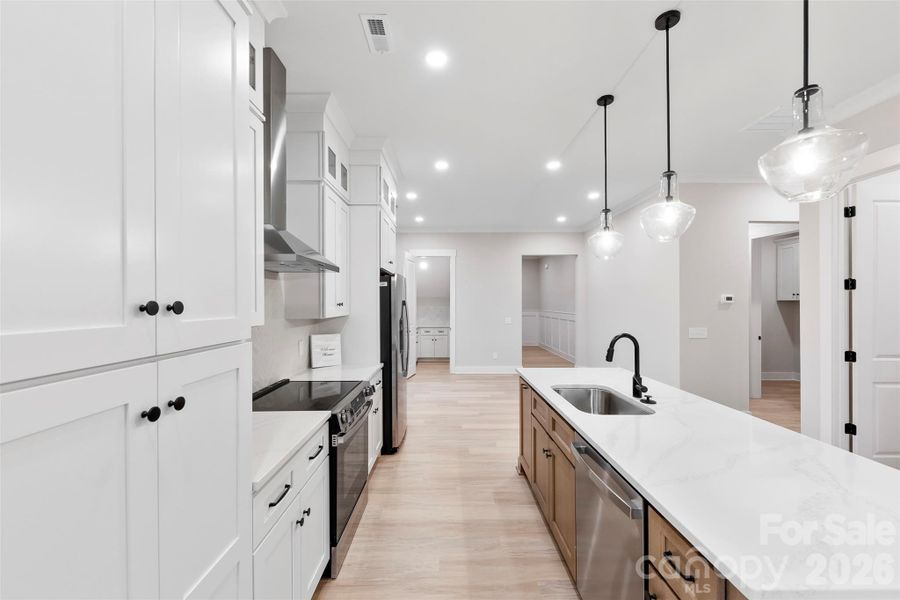 Furnished interior view inside a new home in , Troutman (Image 14).