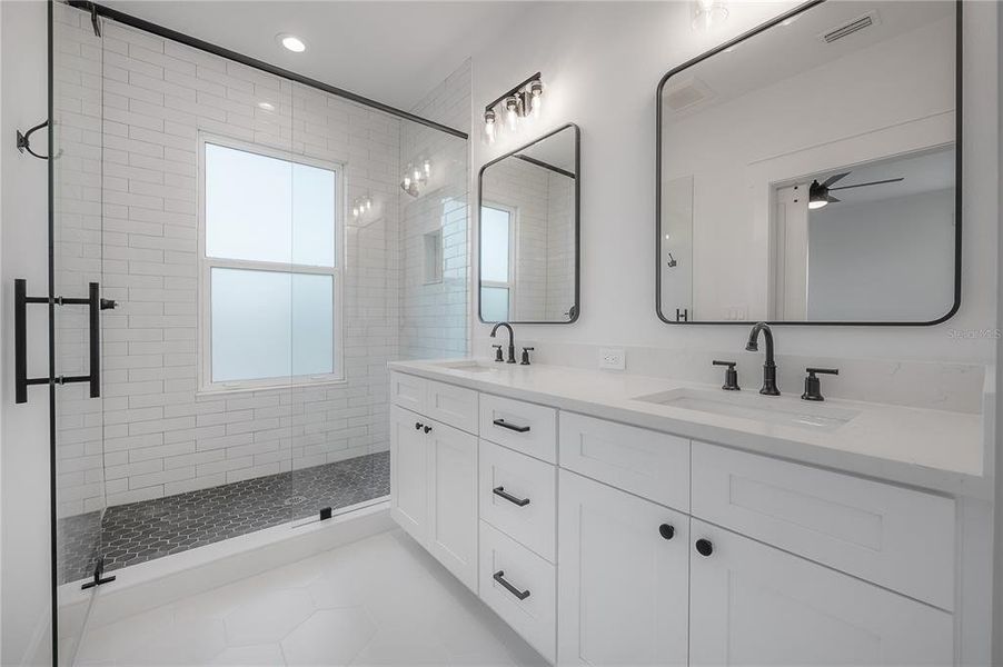 Furnished interior view inside a new home in , Tampa (Image 43). Furnished interior view inside a new home in , Tampa (Image 43).