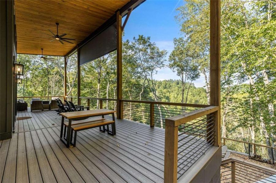 Exterior details and patio area of a home in , Ellijay (Image 22). Exterior details and patio area of a home in , Ellijay (Image 22).