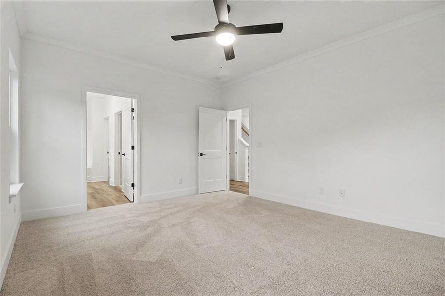 Spacious, unfurnished interior of a new home in Thunder Ridge, Dawsonville (Image 25).