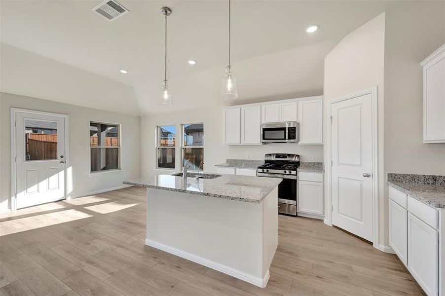 Furnished interior view inside a new home in Meadow Park, Ponder (Image 7). Furnished interior view inside a new home in Meadow Park, Ponder (Image 7).