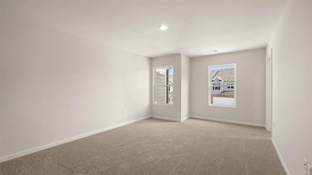 Spacious, unfurnished interior of a new home in Hughes Court, Dawsonville (Image 35). Spacious, unfurnished interior of a new home in Hughes Court, Dawsonville (Image 35).