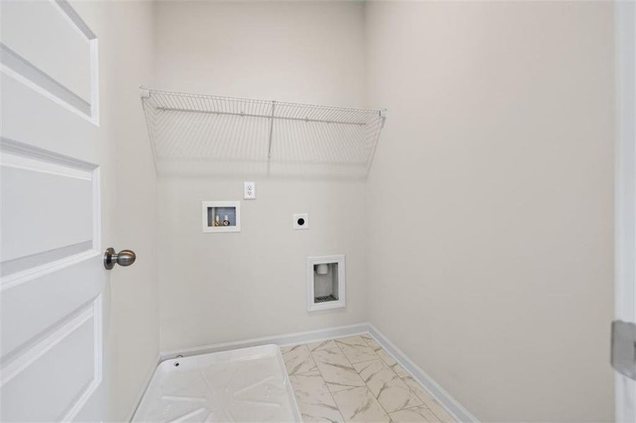 Spacious, unfurnished interior of a new home in Townes At The Stiles, Cartersville (Image 16).