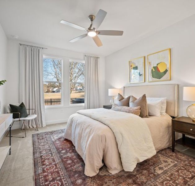 Representative furnished interior of a home built from the The Mimosa by Windsong Properties in Harmony Walk, Cartersville (Image 10).