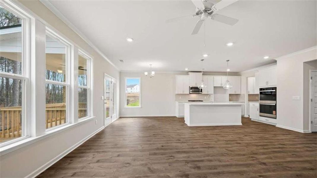 Spacious, unfurnished interior of a new home in Wildwood, Covington (Image 23).