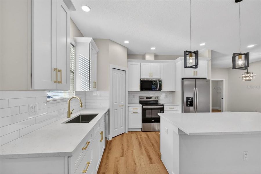 Furnished interior view inside a new home in , Brooksville (Image 8).