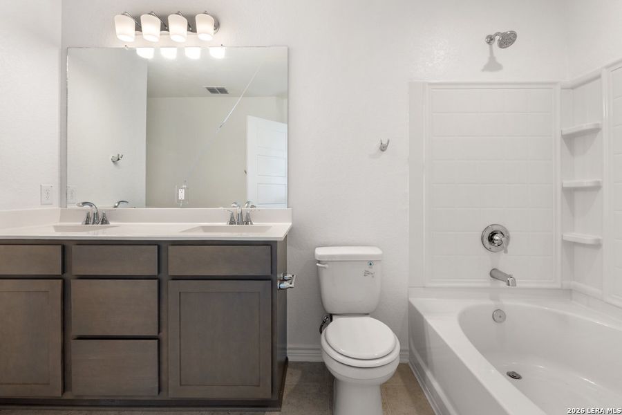 Furnished interior view inside a new home in , San Antonio (Image 10).