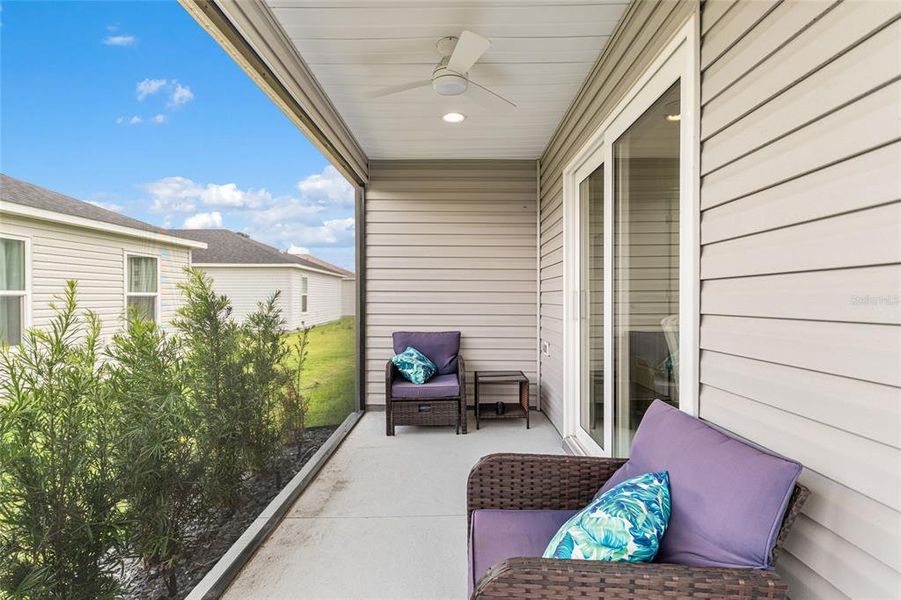 Exterior details and patio area of a home in , The Villages (Image 39).