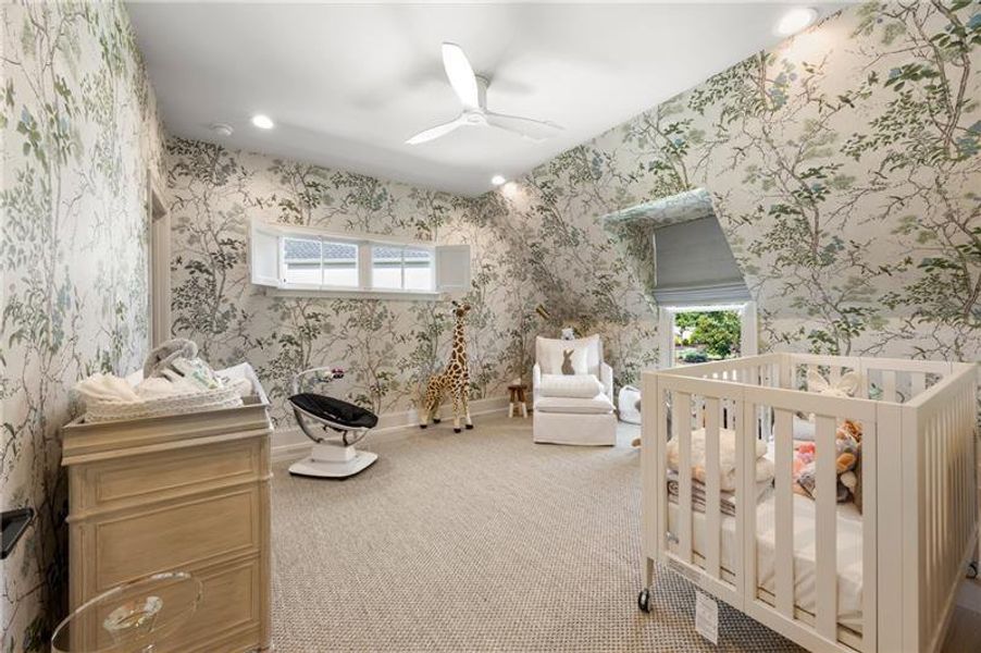 Furnished interior view inside a new home in Manor Estates, Alpharetta (Image 54).