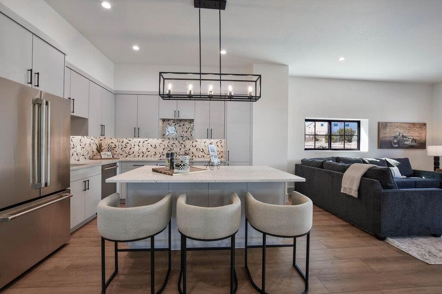 Furnished interior view inside a new home in , Austin (Image 13).