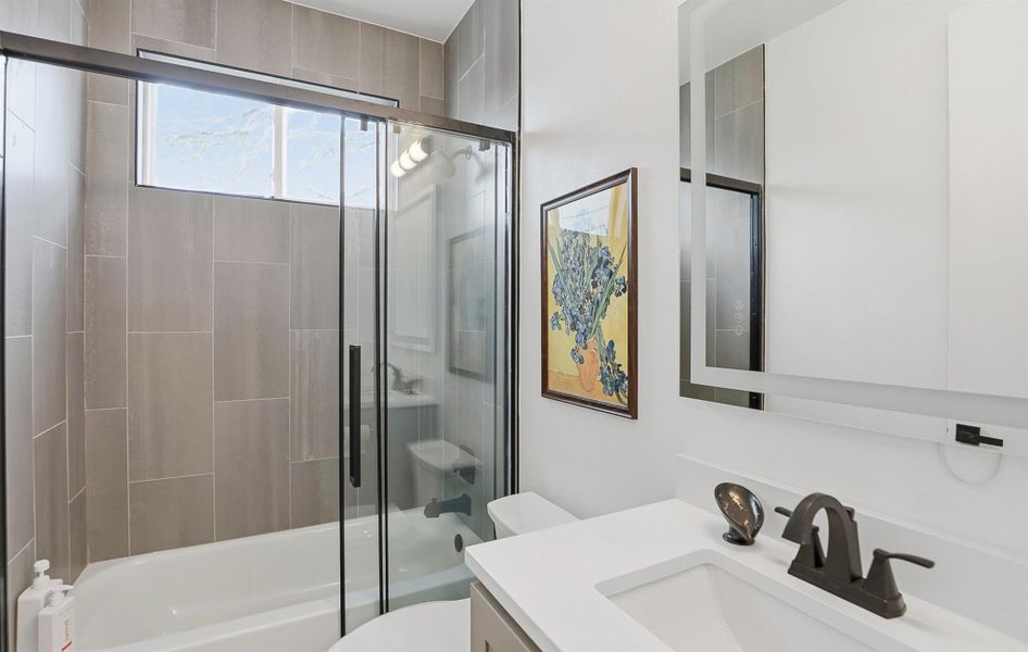 Full bath - second floor