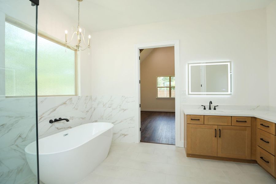 Furnished interior view inside a new home in , Magnolia (Image 13).