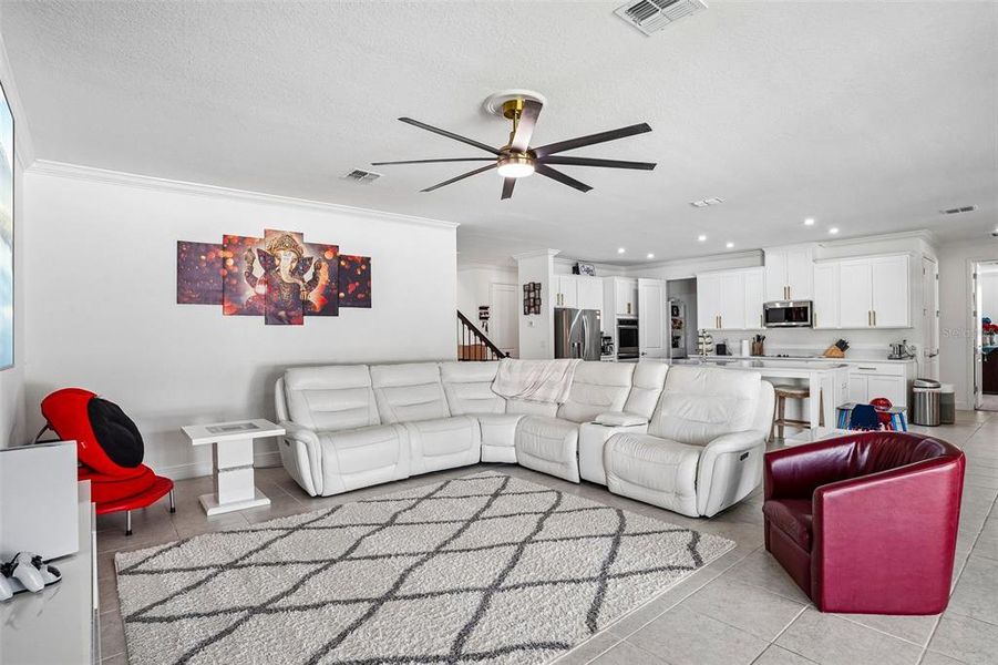 Furnished interior view inside a new home in Elegant Manor Estates, Edgewater (Image 17). Furnished interior view inside a new home in Elegant Manor Estates, Edgewater (Image 17).
