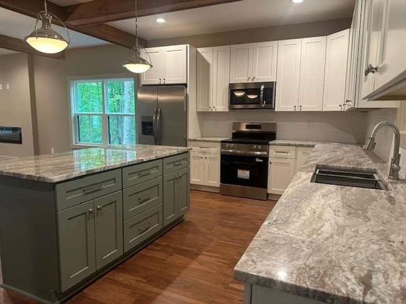 Furnished interior view inside a new home in , Cleveland (Image 5).