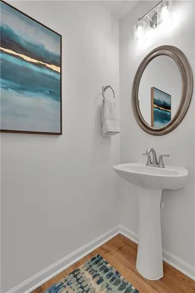 Furnished interior view inside a new home in Village Green, Adairsville (Image 8). Furnished interior view inside a new home in Village Green, Adairsville (Image 8).