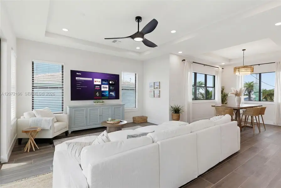 Furnished interior view inside a new home in , Melbourne Beach (Image 21).