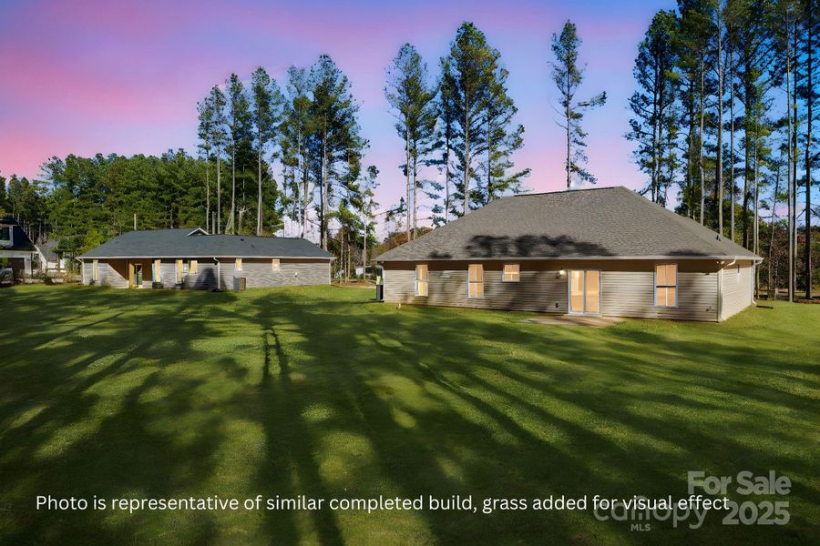Exterior details and patio area of a home in , Lincolnton (Image 2). Exterior details and patio area of a home in , Lincolnton (Image 2).