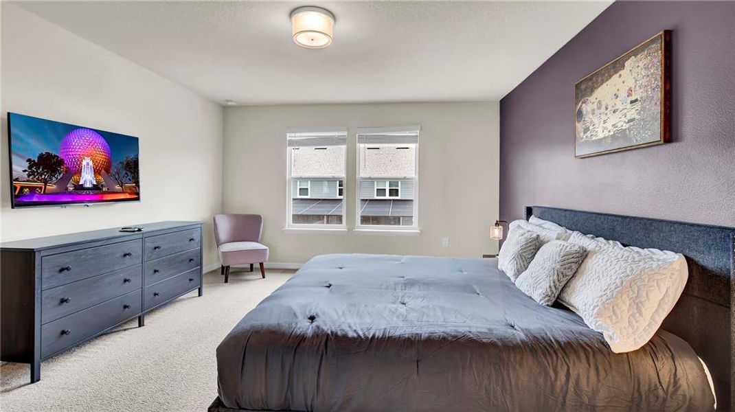 Furnished interior view inside a new home in , Davenport (Image 37).