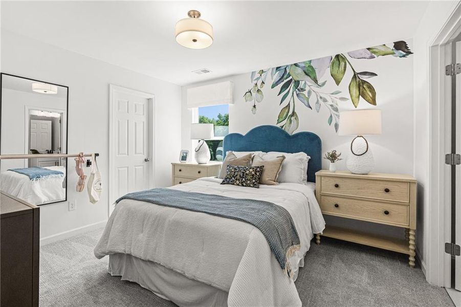 Furnished interior view inside a new home in Fern Hollow, Buford (Image 25).