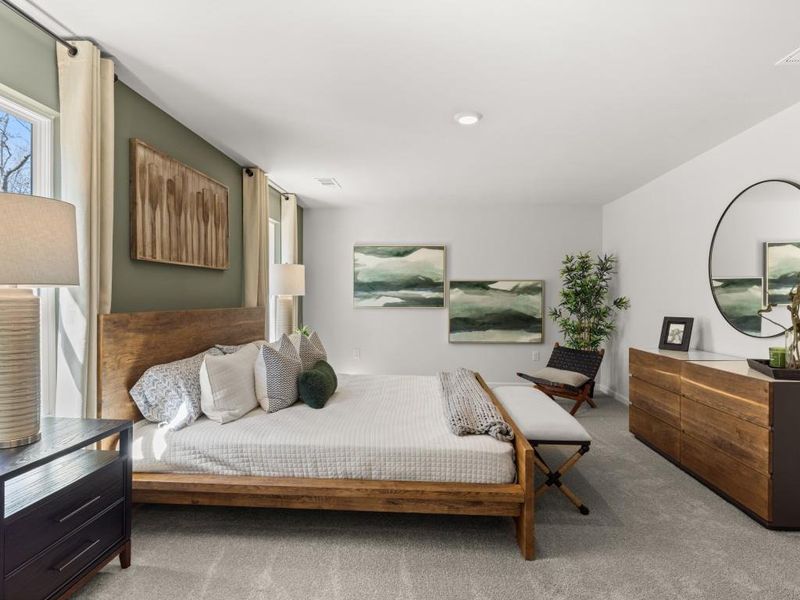 Furnished interior view inside a new home in Falcon Landing, Gainesville (Image 9).