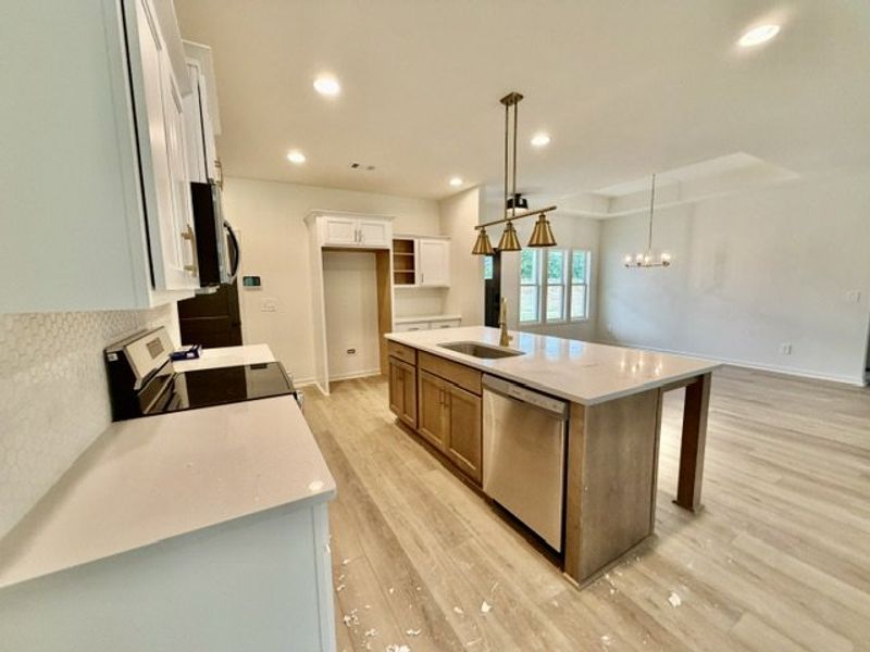 Furnished interior view inside a new home in Oakview, Pine Mountain (Image 5).