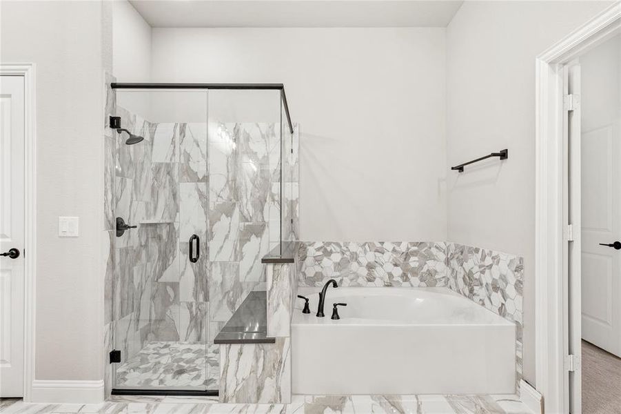 Furnished interior view inside a new home in The Oaks, Red Oak (Image 10).