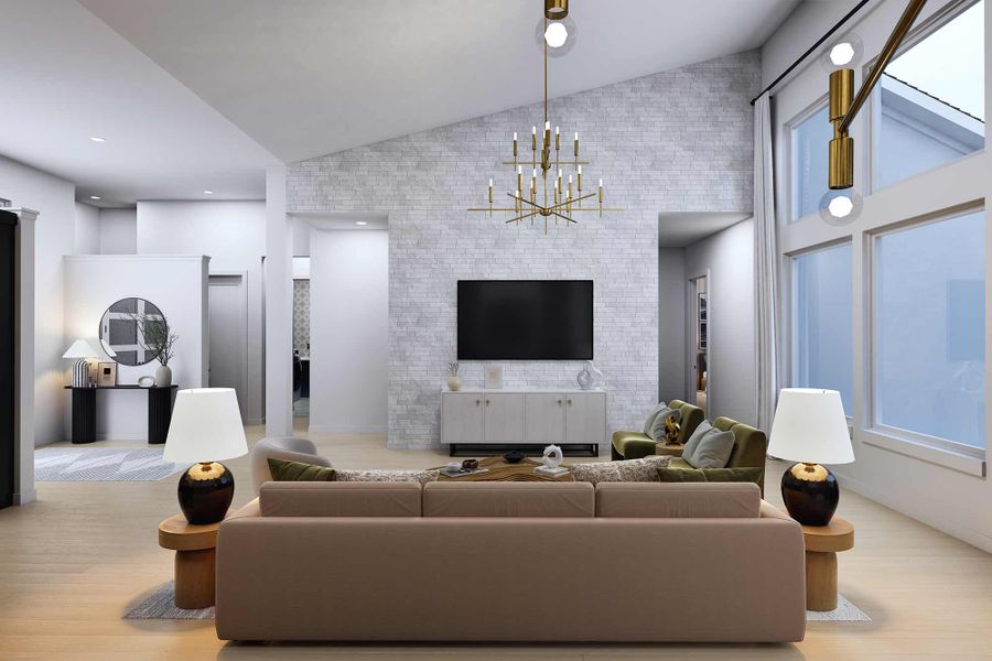 The Bethany - Family Room The Bethany - Family Room