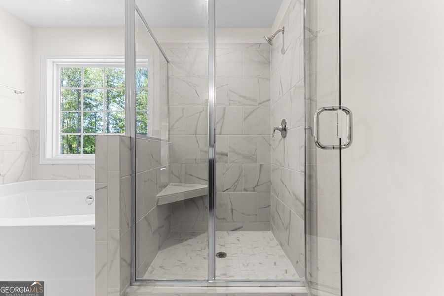 Furnished interior view inside a new home in Juliette Crossing, Forsyth (Image 7).