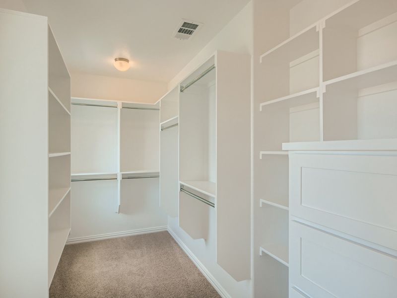 Plan 1407 Main Closet Representative Photo