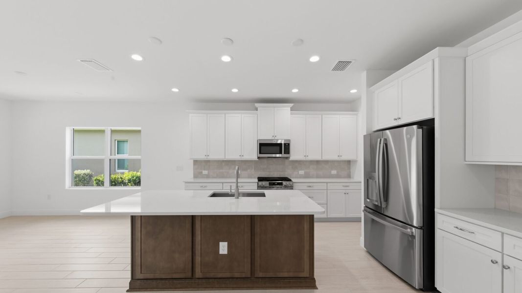 Furnished interior view inside a new home in Verandah, Fort Myers (Image 9).
