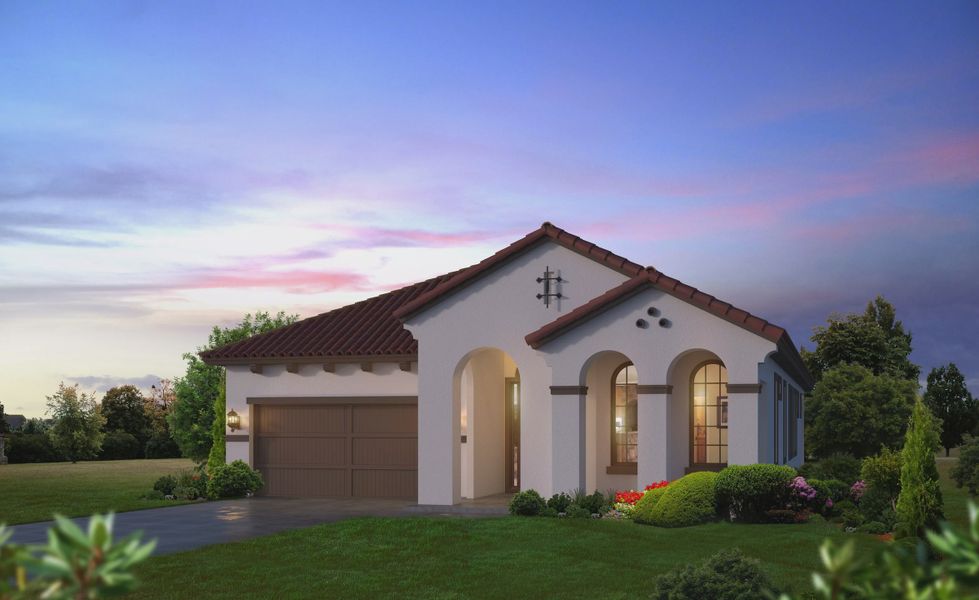 Representative exterior photo of a completed home built from the Serena by ICI Homes in Mosaic, Daytona Beach, FL (Image 2).