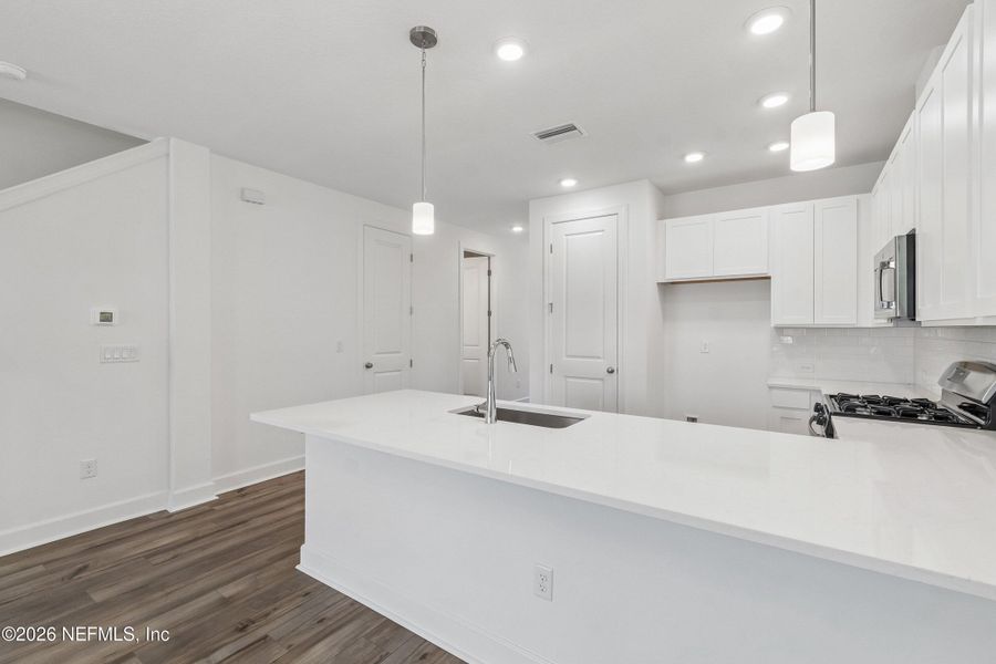 Furnished interior view inside a new home in Westerly Park at Wildlight – Overlook Collection, Yulee (Image 6).
