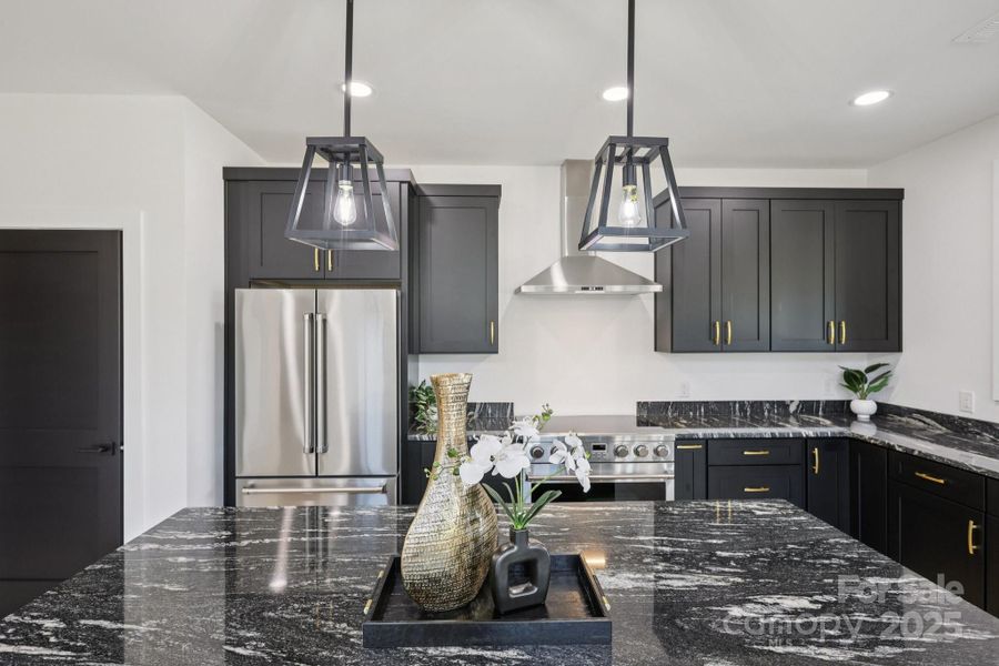 Furnished interior view inside a new home in , Mooresville (Image 16).