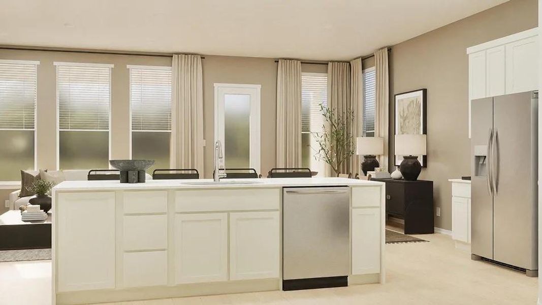 Furnished interior view inside a new home in Cotton Brook, Hutto (Image 12).