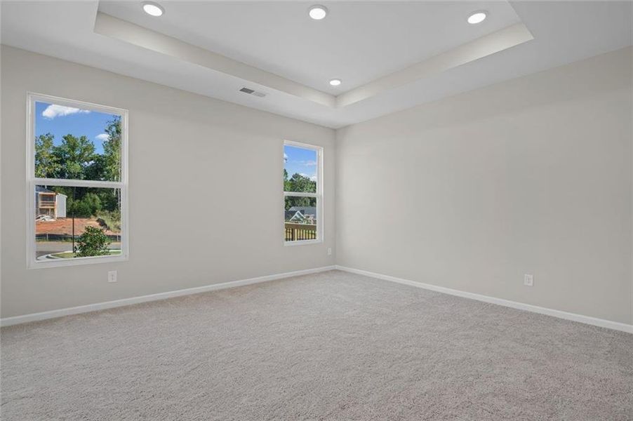 Spacious, unfurnished interior of a new home in Easton Park, Dallas (Image 32).