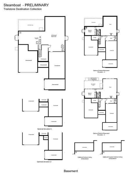 2D floor plan layout of this home in Trailstone, Arvada, CO (Image 4).