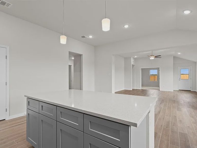 Representative furnished interior of a home built from the Lexington 2012 S by Saratoga Homes in Butler Farms, Liberty Hill (Image 16).