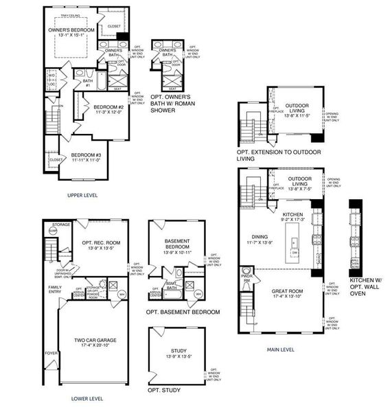 SERENADE FLOOR PLAN