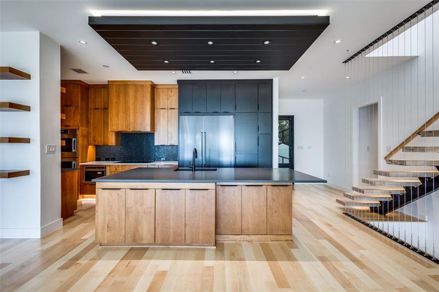 Furnished interior view inside a new home in , Oak Point (Image 3). Furnished interior view inside a new home in , Oak Point (Image 3).