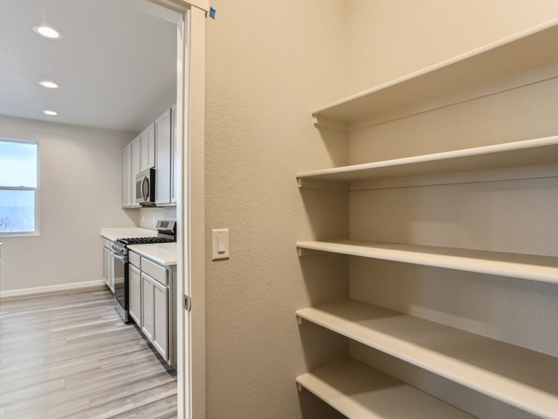 Representative unfurnished interior of a home built from the Pearl by View Homes in Lochbuie Station – Jewel Collection, Lochbuie (Image 19).