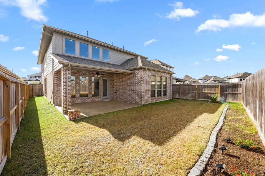 Exterior details and patio area of a home in , Richmond (Image 25). Exterior details and patio area of a home in , Richmond (Image 25).