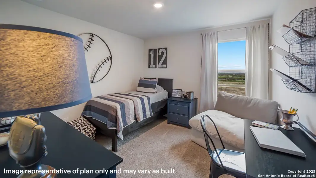 Furnished interior view inside a new home in , San Antonio (Image 7).