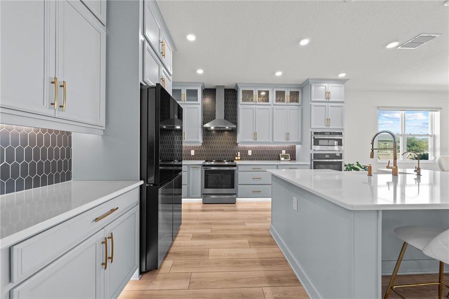 Furnished interior view inside a new home in Eden at Crossprairie, St. Cloud (Image 18).