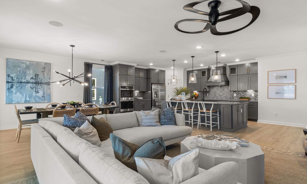 Furnished interior view inside a new home in Traditions at Carolina Forest, Myrtle Beach (Image 26). Furnished interior view inside a new home in Traditions at Carolina Forest, Myrtle Beach (Image 26).