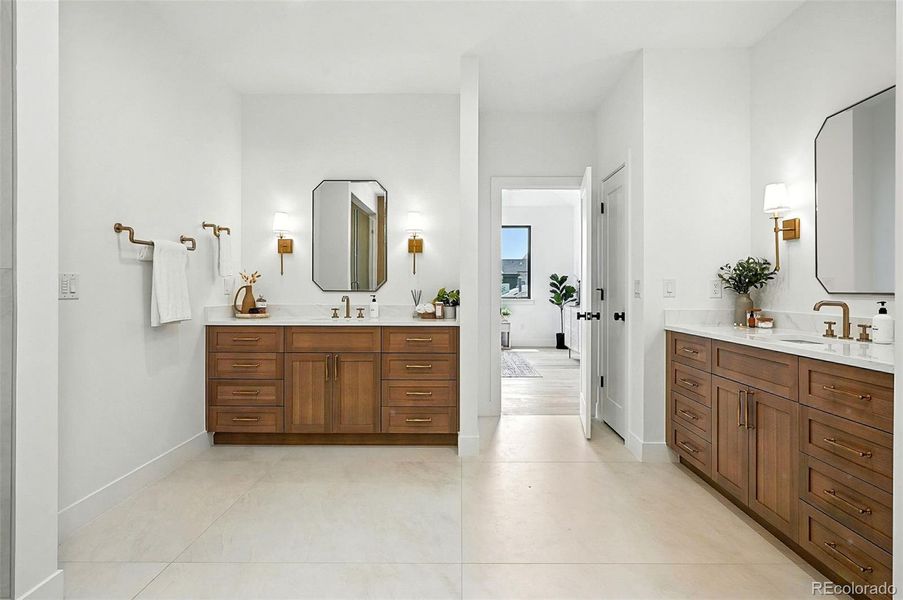 Furnished interior view inside a new home in , Denver (Image 5).