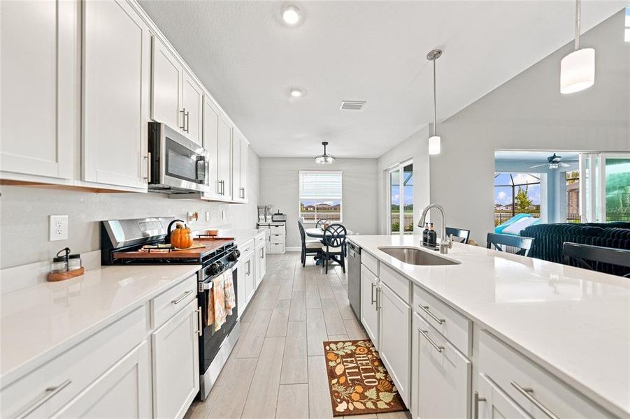 Furnished interior view inside a new home in , Punta Gorda (Image 21). Furnished interior view inside a new home in , Punta Gorda (Image 21).