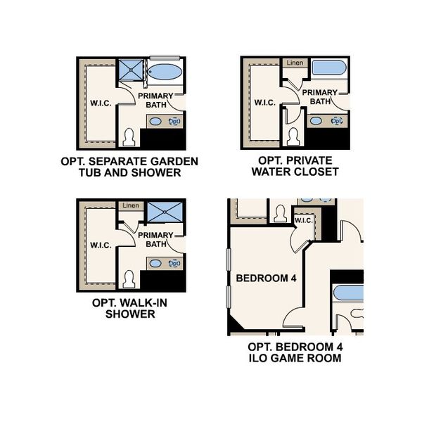 2D floor plan layout of this home in Pinnacle at Cottonwood Creek, San Marcos, TX (Image 3). 2D floor plan layout of this home in Pinnacle at Cottonwood Creek, San Marcos, TX (Image 3).