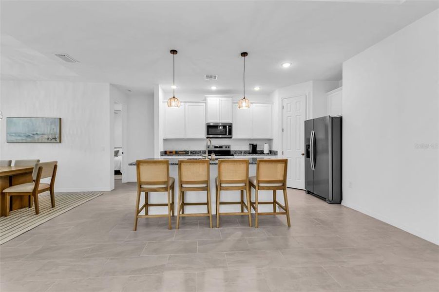 Furnished interior view inside a new home in , Punta Gorda (Image 13).