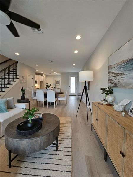 Furnished interior view inside a new home in , Seminole (Image 5).